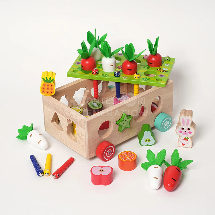 Chariot Fruits & Légumes Montessori