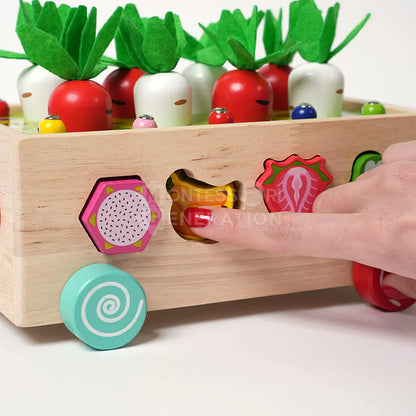 Chariot Fruits & Légumes Montessori