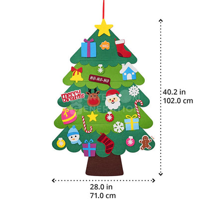 Sapin en Feutrine Montessori