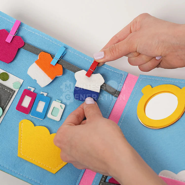 Livre Sensoriel Montessori
